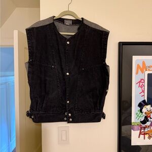 Chor Black Denim Vest